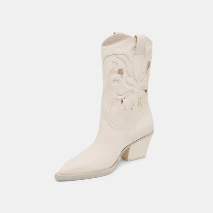 RAVENA BOOTS OFF WHITE NUBUCK