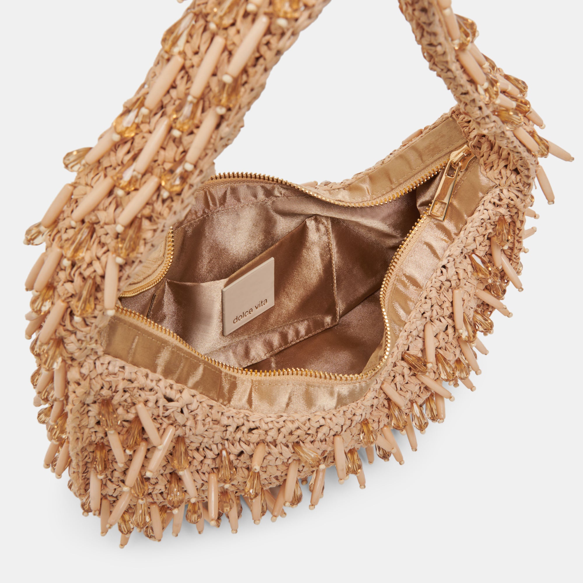 CAICOS SHOULDER BAG NATURAL RAFFIA