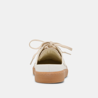 NOTICE SLIDE SNEAKERS IVORY MULTI SUEDE